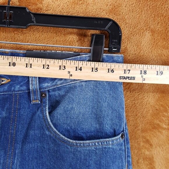 BLK DNM Mens Jeans Size 32x32 Blue Medium Wash 55 Bootcut Denim $250 - Picture 6 of 9